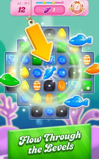Candy Crush Saga ڈاؤن لوڈ کریں – مزیدار کینڈی پزل گیم مفت - Screenshot 9
