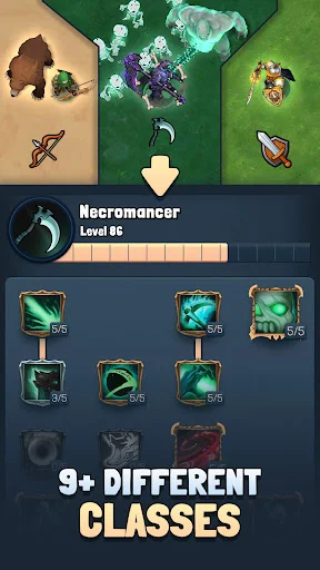 Eternal Hero ڈاؤن لوڈ کریں – بہترین ایکشن آر پی جی گیم - Screenshot 2
