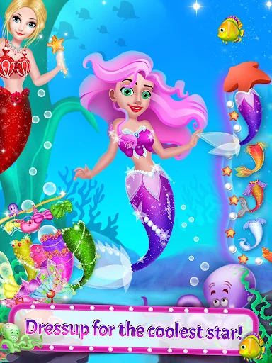 Princess Mermaid Story ڈاؤن لوڈ کریں – بچوں کے لیے بہترین تعلیمی گیم - Screenshot 1