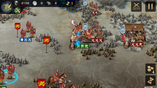 European War 7: Medieval ڈاؤن لوڈ کریں – بہترین حکمت عملی کا کھیل - Screenshot 8