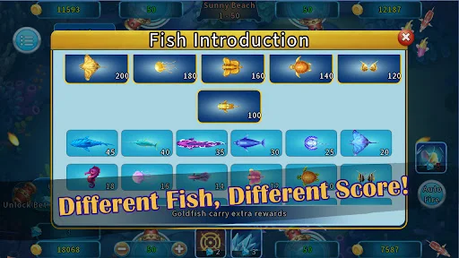 Fish Slayer-Table Fishing Game ڈاؤن لوڈ کریں – فش بلاسٹ گیم - Screenshot 5