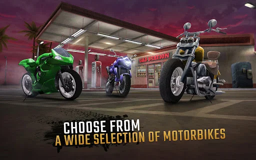 Moto Rider GO: Highway Traffic ڈاؤن لوڈ کریں – بہترین بائیک ریسنگ گیم - Screenshot 2