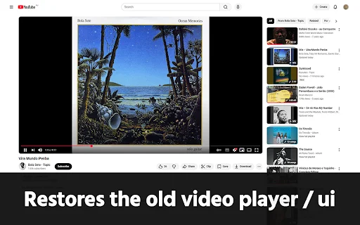 GoodTube: YouTube کے لیے بہترین Adblock اور Shorts ہٹانے والی ایکسٹینشن - Screenshot 3