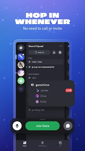 Discord ڈاؤن لوڈ کریں – دوستوں کے ساتھ چیٹ اور گیمنگ کا بہترین پلیٹ فارم - Screenshot 4