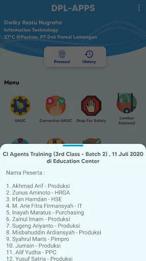 DPL APPS ڈاؤن لوڈ کریں – PT Dok Pantai Lamongan کے لیے بہترین بزنس ایپ - Screenshot 4