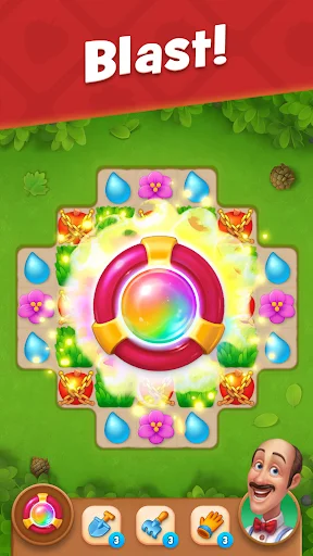 Gardenscapes ڈاؤن لوڈ کریں – دلچسپ میچ-3 پزل اور گارڈن ڈیزائن گیم - Screenshot 6