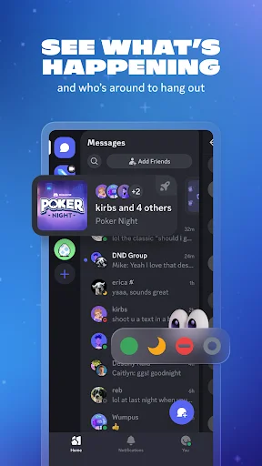 Discord ڈاؤن لوڈ کریں – دوستوں کے ساتھ چیٹ اور گیمنگ کا بہترین پلیٹ فارم - Screenshot 3