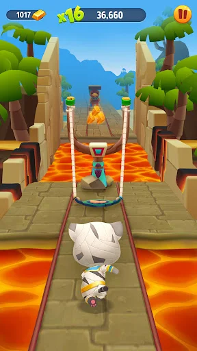 Talking Tom Gold Run ڈاؤن لوڈ کریں – بہترین لامتناہی رننگ گیم - Screenshot 7