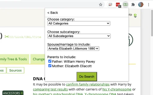 WikiTree Sourcer ڈاؤن لوڈ کریں – خاندانی شجرہ سازی کو آسان بنائیں - Screenshot 2