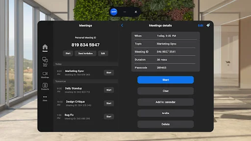 Zoom Workplace ڈاؤن لوڈ کریں – AI Companion کے ساتھ بہترین میٹنگز - Screenshot 15