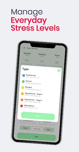 Blood Pressure App: BP Logger ڈاؤن لوڈ کریں – بلڈ پریشر مانیٹر - Screenshot 14
