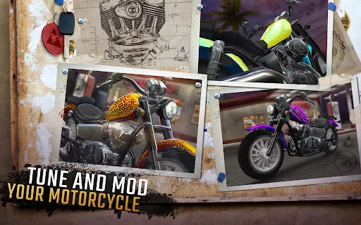 Moto Rider GO: Highway Traffic ڈاؤن لوڈ کریں – بہترین بائیک ریسنگ گیم - Screenshot 11