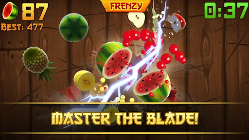 Fruit Ninja ڈاؤن لوڈ کریں – پھل کاٹنے کا بہترین کلاسک گیم - Screenshot 1
