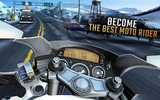 Moto Rider GO: Highway Traffic ڈاؤن لوڈ کریں – بہترین بائیک ریسنگ گیم - Screenshot 18