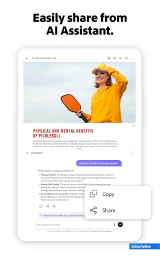 Adobe Acrobat Reader ڈاؤن لوڈ کریں – پی ڈی ایف ایڈیٹنگ کا بہترین ٹول - Screenshot 10