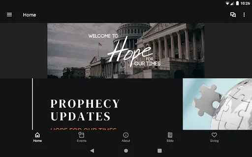 Hope for our Times ایپ ڈاؤن لوڈ کریں – بائبل کی تعلیمات اور پیشین گوئیاں - Screenshot 4