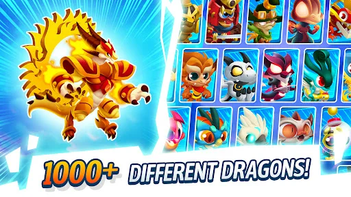 Dragon City: Mobile Adventure ڈاؤن لوڈ کریں – ڈریگن پالیں اور لڑیں - Screenshot 2