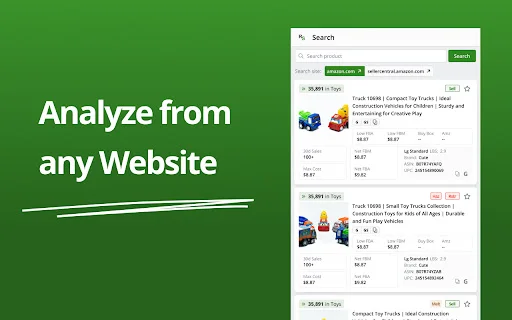 RevSeller ڈاؤن لوڈ کریں – Amazon سیلرز کے لیے بہترین ٹول - Screenshot 3