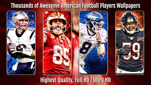 American Football Wallpapers ڈاؤن لوڈ کریں – بہترین HD وال پیپرز - Screenshot 2