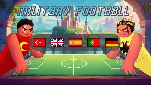 Military Football ڈاؤن لوڈ کریں – جنگ اور فٹ بال کا انوکھا امتزاج - Screenshot 1