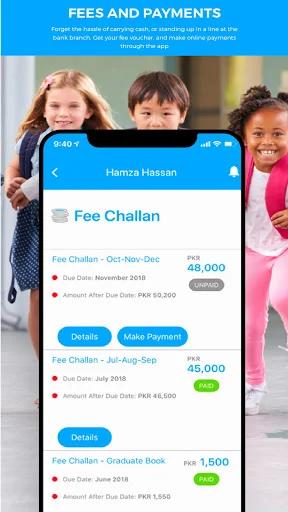 Skoolify ڈاؤن لوڈ کریں – پاکستان کے والدین اور طلباء کے لیے بہترین تعلیمی ایپ - Screenshot 4
