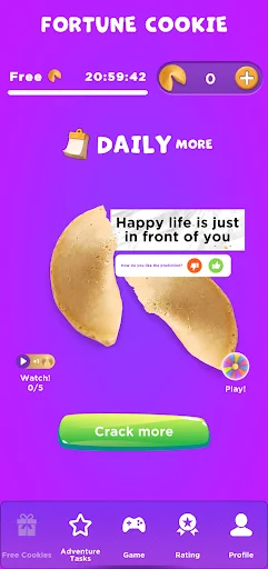 Fortune Cookie ڈاؤن لوڈ کریں – 3000 سے زائد چینی اقوال مفت - Screenshot 1