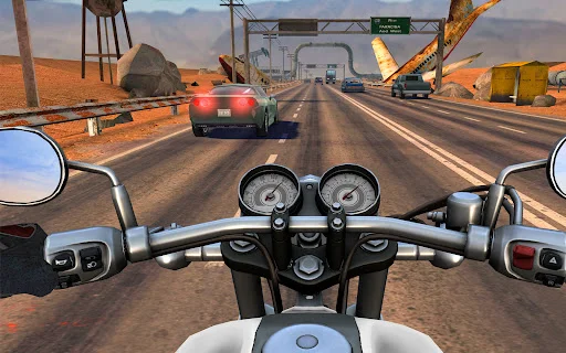 Moto Rider GO: Highway Traffic ڈاؤن لوڈ کریں – بہترین بائیک ریسنگ گیم - Screenshot 8