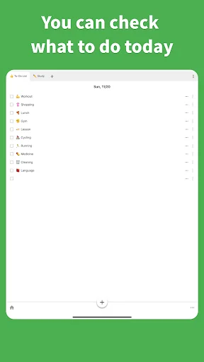 Daily Checklist ڈاؤن لوڈ کریں – روزانہ کے کاموں کو منظم کریں - Screenshot 10