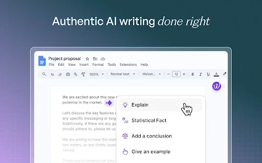 Wordtune ڈاؤن لوڈ کریں – بہترین AI پیرافریزنگ اور گرامر ٹول - Screenshot 3