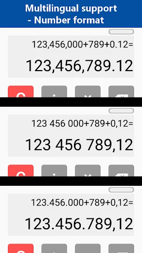 Talking Calculator ڈاؤن لوڈ کریں – Undo اور آواز کے ساتھ بہترین کیلکولیٹر - Screenshot 3