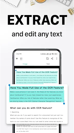 CamScanner ڈاؤن لوڈ کریں – دستاویزات کو PDF میں اسکین کریں - Screenshot 7
