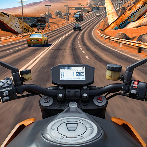Moto Rider GO: Highway Traffic ڈاؤن لوڈ کریں – بہترین بائیک ریسنگ گیم