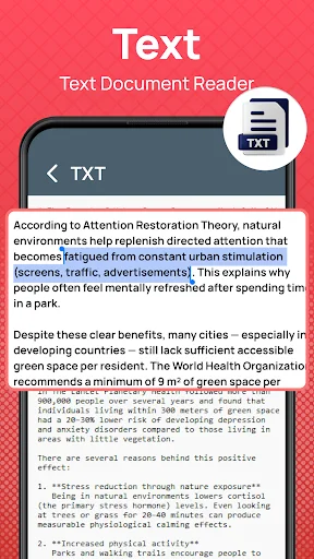 All Document Reader ڈاؤن لوڈ کریں – PDF اور ورڈ فائلز کے لیے بہترین ایپ - Screenshot 6