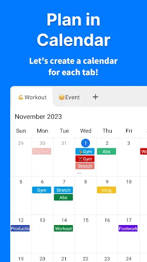 Plan Calendar ڈاؤن لوڈ کریں – شیڈول اور ٹائم مینجمنٹ ایپ - Screenshot 9