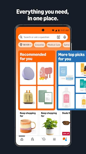 Amazon Shopping ڈاؤن لوڈ کریں – اینڈرائیڈ پر بہترین آن لائن شاپنگ - Screenshot 1