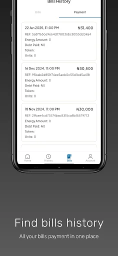 Abapower Nkeanyi ایپ ڈاؤن لوڈ کریں – بجلی کے بل اور میٹر بیلنس - Screenshot 11