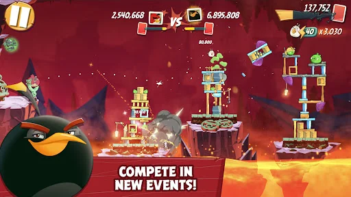 Angry Birds 2 ڈاؤن لوڈ کریں – بہترین تفریحی گیم فری ڈاؤن لوڈ - Screenshot 8