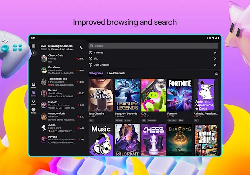 Twitch ڈاؤن لوڈ کریں – لائیو سٹریمنگ اور گیمنگ کا بہترین تجربہ - Screenshot 14
