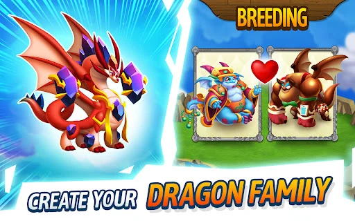 Dragon City: Mobile Adventure ڈاؤن لوڈ کریں – ڈریگن پالیں اور لڑیں - Screenshot 6
