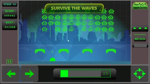 Arcade Invaders From Space ڈاؤن لوڈ کریں – کلاسک ریٹرو ایکشن گیم - Screenshot 4