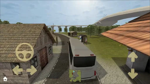 Bus Driving Around Java Island ڈاؤن لوڈ کریں – بہترین بس سمیلیٹر - Screenshot 5