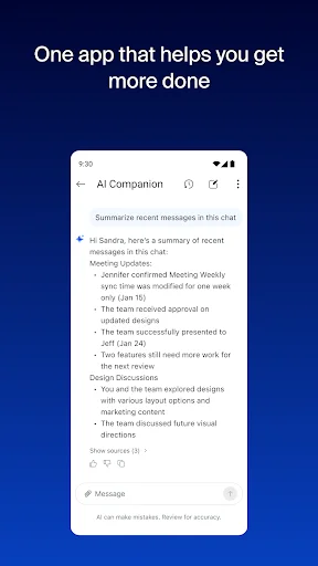 Zoom Workplace ڈاؤن لوڈ کریں – AI Companion کے ساتھ بہترین میٹنگز - Screenshot 2