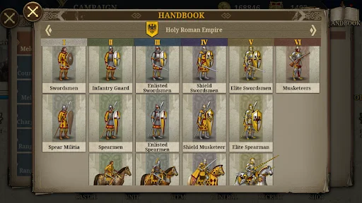 European War 7: Medieval ڈاؤن لوڈ کریں – بہترین حکمت عملی کا کھیل - Screenshot 10
