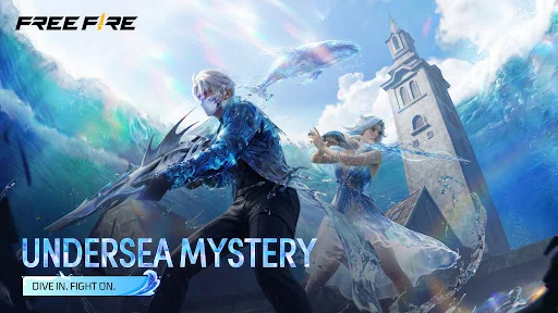 Free Fire: Undersea Mystery ڈاؤن لوڈ کریں – بہترین سروائیول شوٹر - Screenshot 1