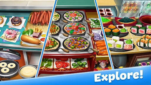 Cooking Fever ڈاؤن لوڈ کریں – مزیدار کھانے پکانے کا بہترین گیم - Screenshot 16