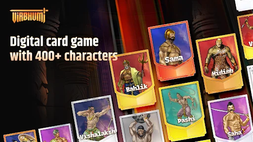 Virbhumi Strategy Card Game ڈاؤن لوڈ کریں – بہترین تزویراتی جنگ - Screenshot 4