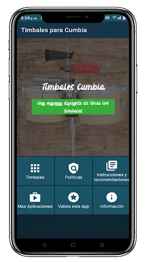 Timbales Cumbia ڈاؤن لوڈ کریں – حقیقت پسندانہ پرکشن ساؤنڈز - Screenshot 2