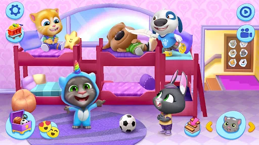My Talking Tom Friends ڈاؤن لوڈ کریں – بچوں کے لیے بہترین تفریحی گیم - Screenshot 10