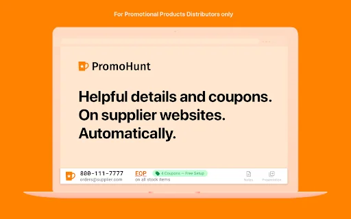 PromoHunt ڈاؤن لوڈ کریں – پروموشنل پروڈکٹس کے لیے بہترین ٹول - Screenshot 1