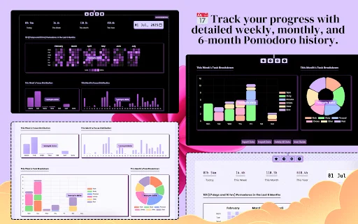 Purrfect Pomodoro Timer ڈاؤن لوڈ کریں – فوکس اور پروڈکٹیوٹی بڑھائیں - Screenshot 3